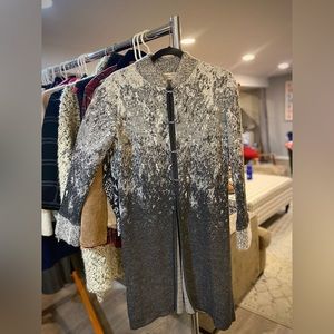 Simply Natural Designs Soft Grey Cardigan- Size M